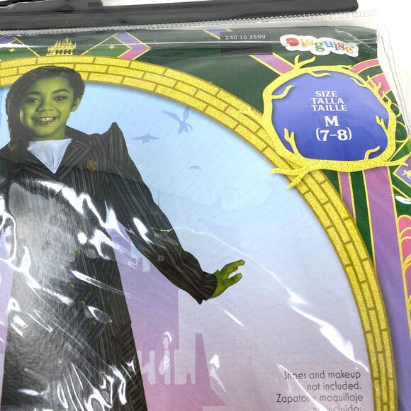 NBCUniversal Girls' Wicked the Musical Elphaba Shiz Classic Costume Dress - Picture 10 of 15